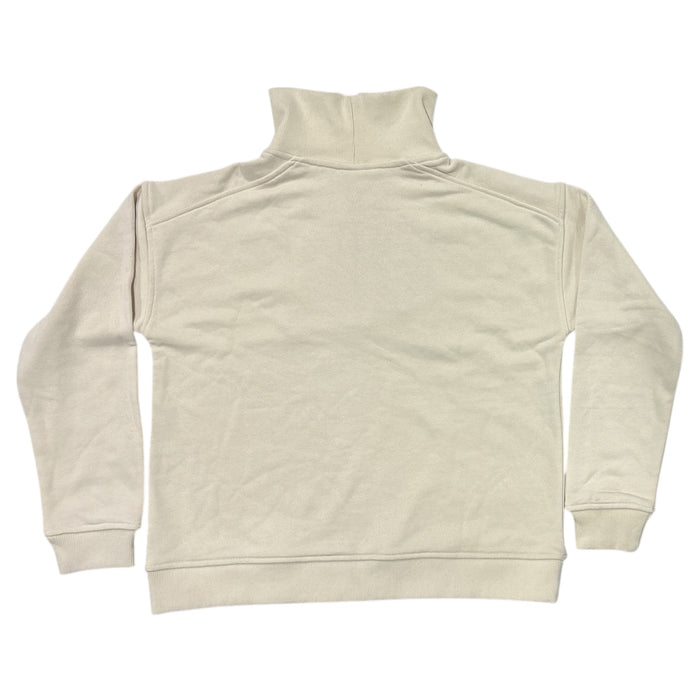 Eddie Bauer Women's Drop Shoulder Collared Quarter Zip Casual Pullover