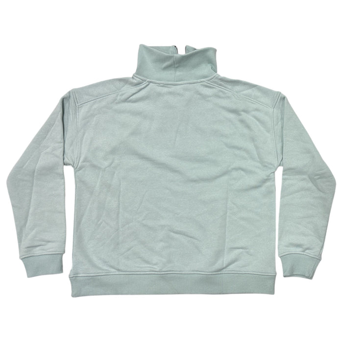 Eddie Bauer Women's Drop Shoulder Collared Quarter Zip Casual Pullover