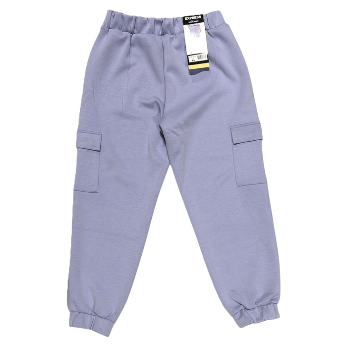 Express Women's Relaxed Fit Midweight Soft Stretch Cargo Jogger