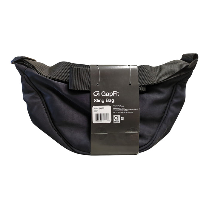 GapFit Adult Lightweight Cresent Shaped 100% Nylon Sling Bag