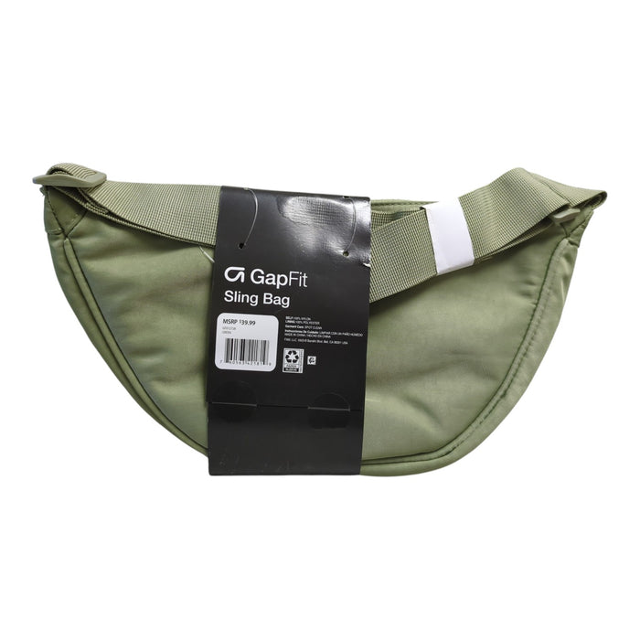GapFit Adult Lightweight Cresent Shaped 100% Nylon Sling Bag