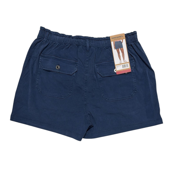 Eddie Bauer Women's Lightweight Relaxed Fit Everyday Paperbag Waist Short