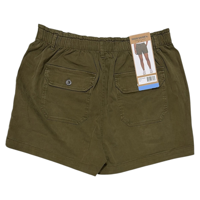Eddie Bauer Women's Lightweight Relaxed Fit Everyday Paperbag Waist Short