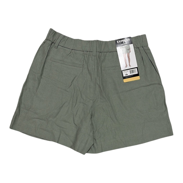 Express Women's Classic Fit Lightweight Linen Blend Short