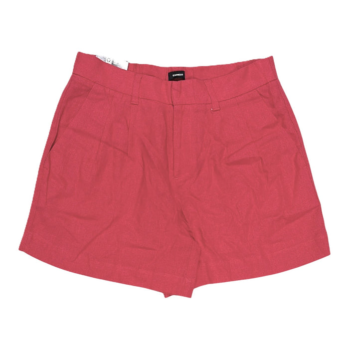 Express Women's Classic Fit Lightweight Linen Blend Short