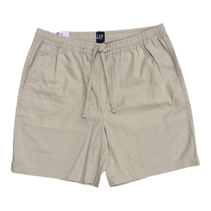 Gap Men's Breathable Soft Woven Linen Pull-On Easy Fit Short