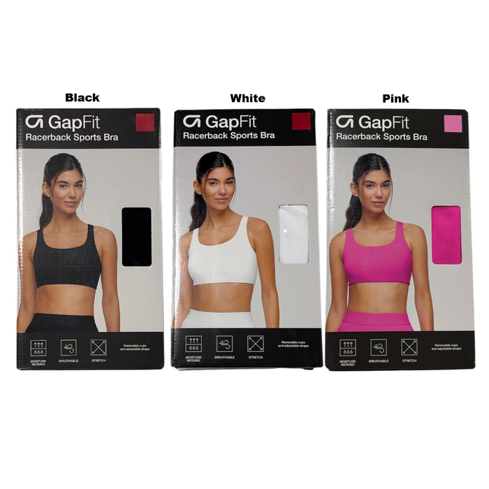 GapFit Women's Lightweight & Breathable Racerback Sports Bra
