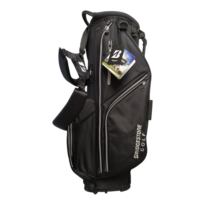 Bridgestone Golf Lightweight Nylon 4-Way Divider Top Stand Bag, P925LW