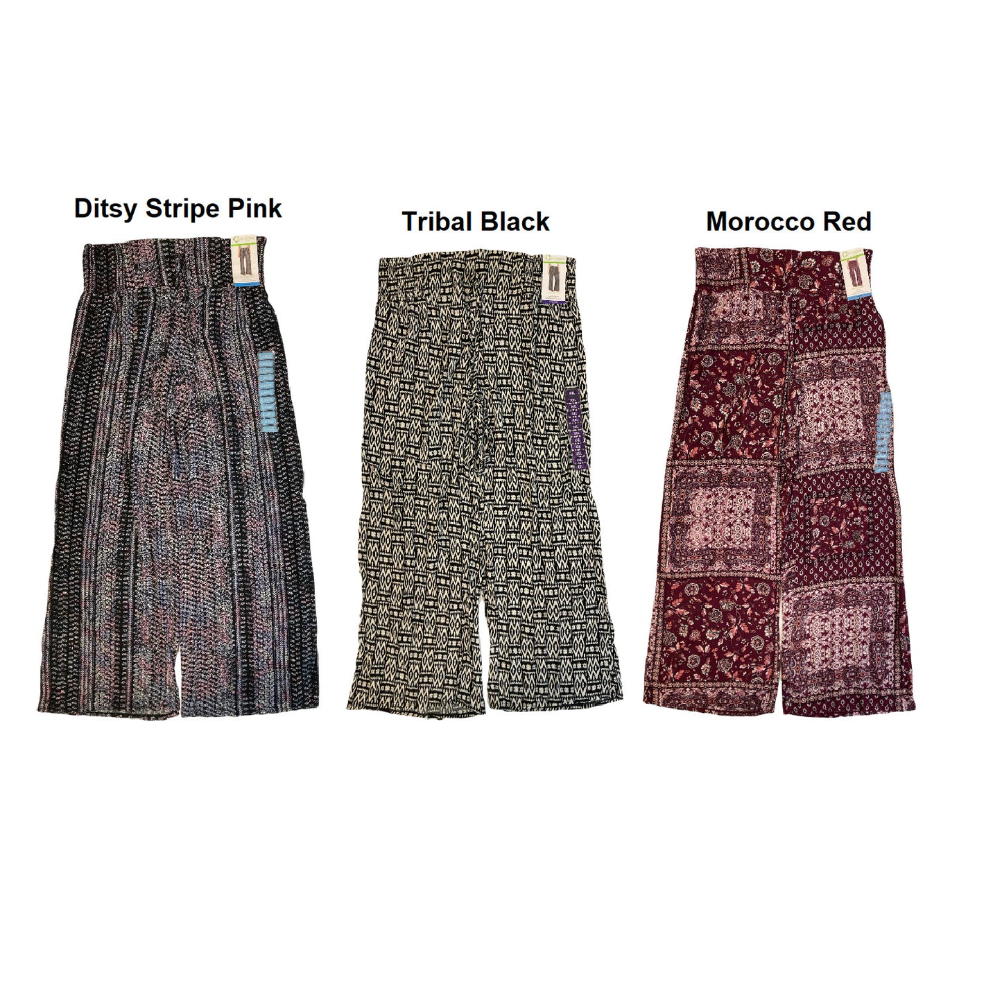 Wonder Limited Women's Wide Leg High Rise Morocco Pant