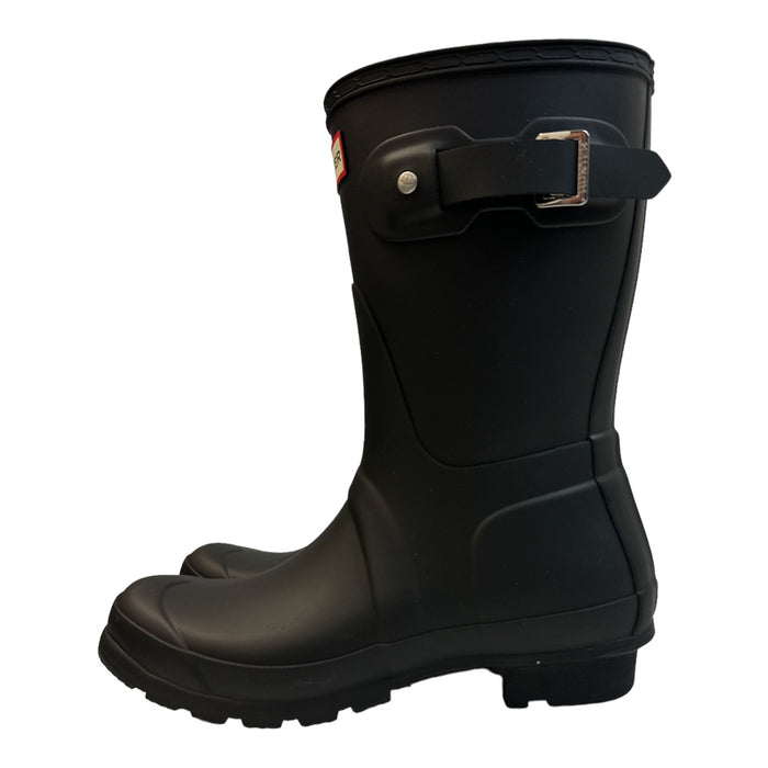 Hunter Women's Original Short Pull-On Waterproof Rubber Rain Boots