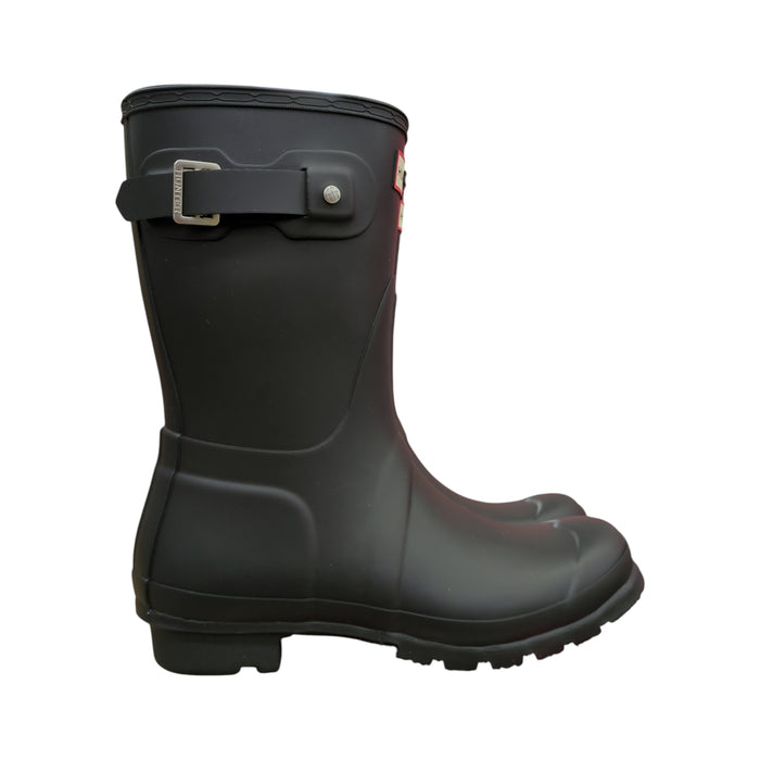 Hunter Women's Original Short Pull-On Waterproof Rubber Rain Boots