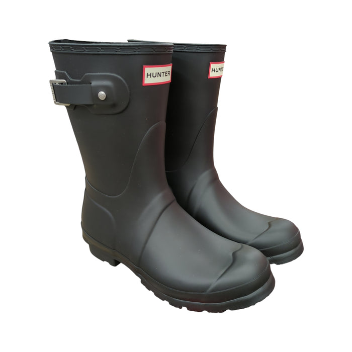 Hunter Women's Original Short Pull-On Waterproof Rubber Rain Boots