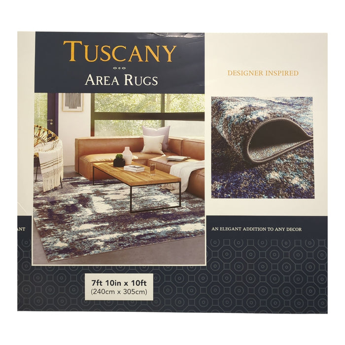 Gertmenian Tuscany Patterned Stain Resistant & Durable Area Rug, 94"x120"
