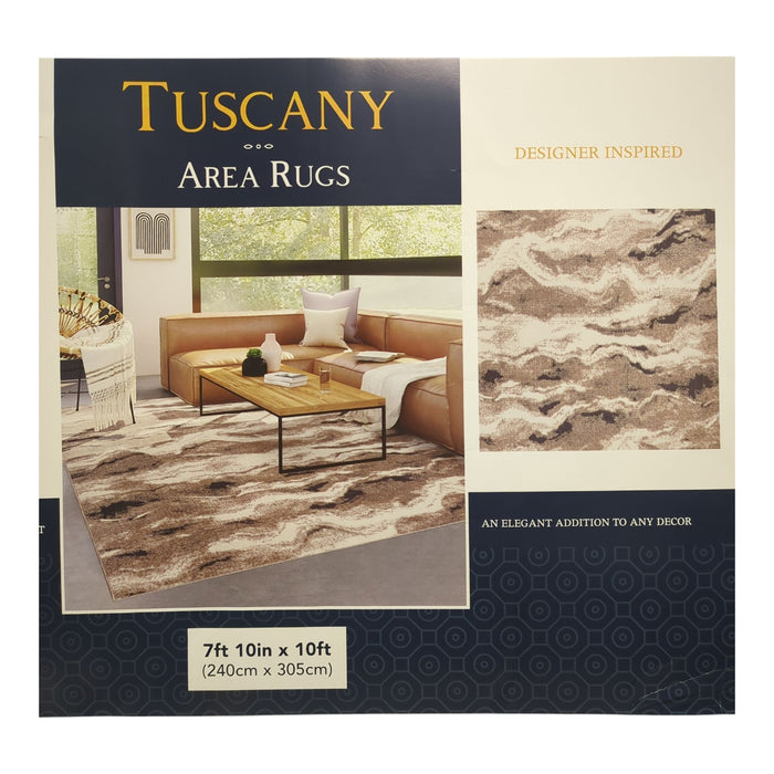 Gertmenian Tuscany Patterned Stain Resistant & Durable Area Rug, 94"x120"