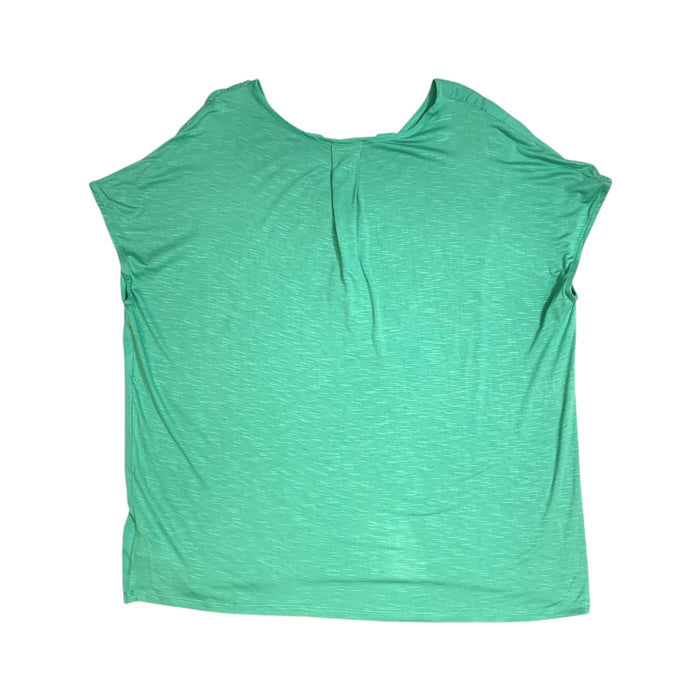 Nine West Women's Short Cap Sleeve V-Neck Fashion Top