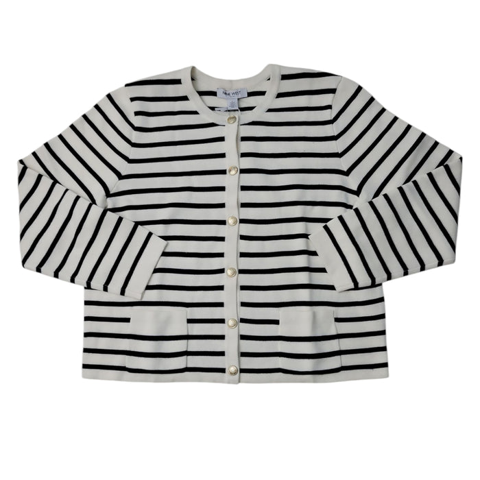 Nine West Women's Relaxed Fit Elegant Spring Cardigan