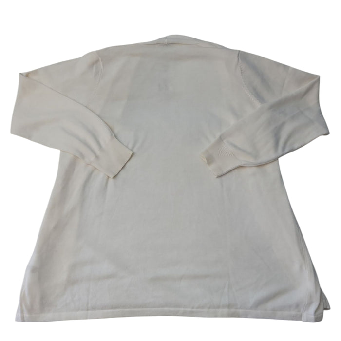 Nine West Women's Plus Lightweight Draped Collar Cardigan