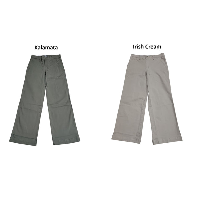 Nine West Women's Pockets Comfortable Mid-Rise Wide Leg Pants