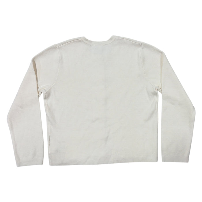 Nine West Women's Classic Fit Midweight Stretch Knit Cropped Cardigan Sweater