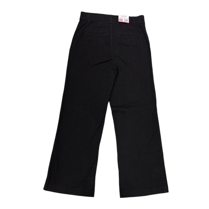 Nine West Women's Classic Fit Wide Leg Soft Stretch Denim Trouser Pant