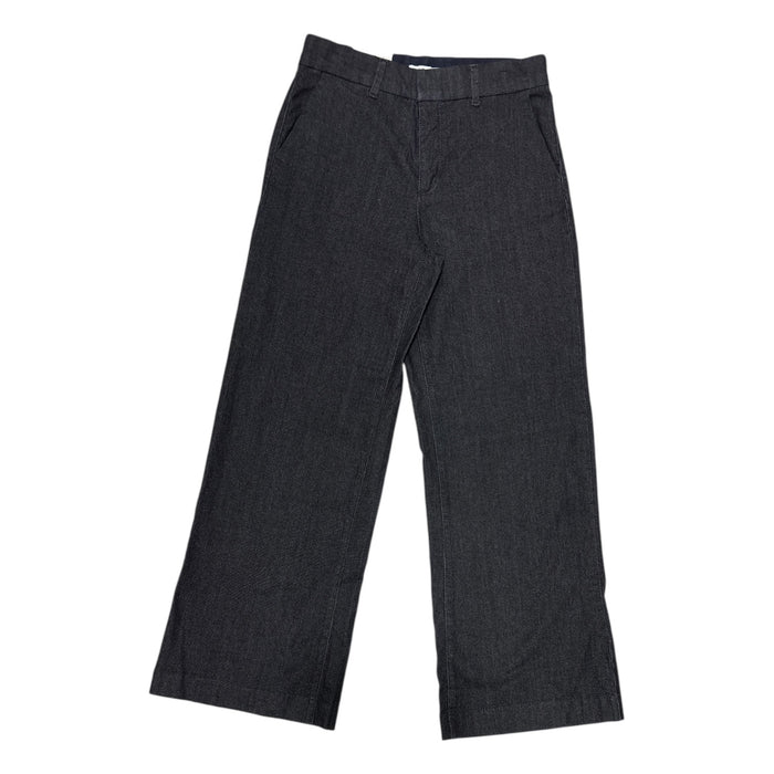 Nine West Women's Classic Fit Wide Leg Soft Stretch Denim Trouser Pant