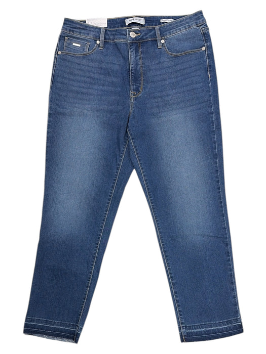 Nine West Women's Gramercy Slim Fit Cropped Stretch Denim Jean