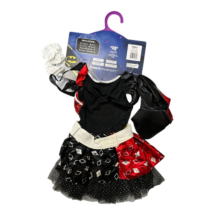 DC Harley Quinn Girl's Tutu Dress & Accessories Halloween & Dress Up Costume