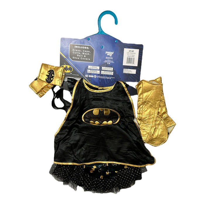 DC Batgirl Girl's Tutu Dress & Accessories Halloween Dress-Up Costume