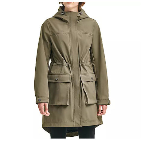 Dkny rain jacket women's on sale