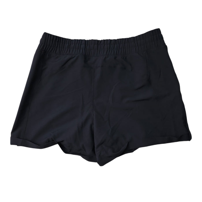 Tangerine Women's Active Woven Zipper Pockets Drawstring Track Shorts