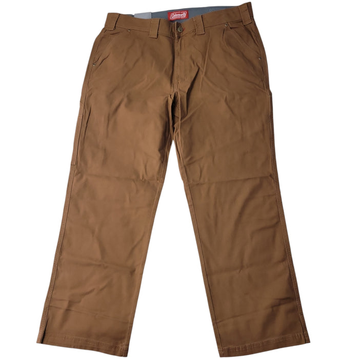 Coleman Men's Canvas Durable Utility Comfort Stretch Pant