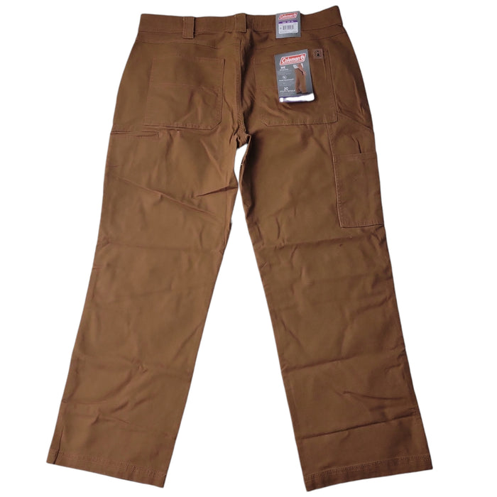 Coleman Men's Canvas Durable Utility Comfort Stretch Pant