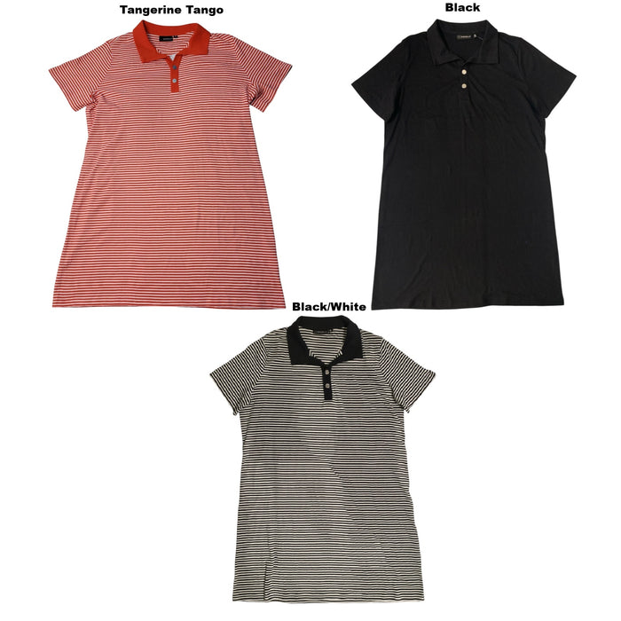 Rafaella Women's Plus Size Classic Fit Short Sleeve Dress