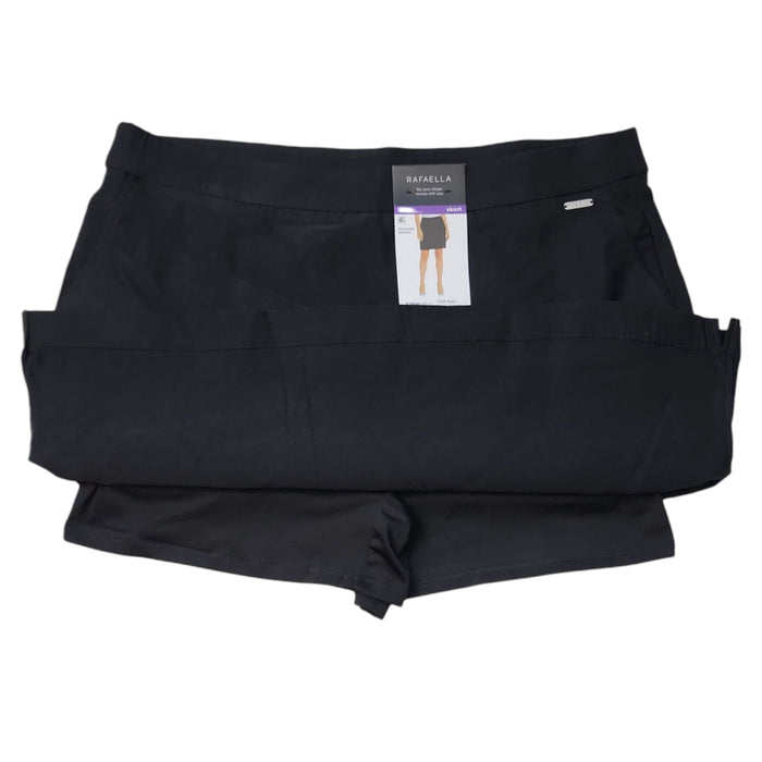 Rafaella Women's Stretch 18" Length Stretch Lux Skort