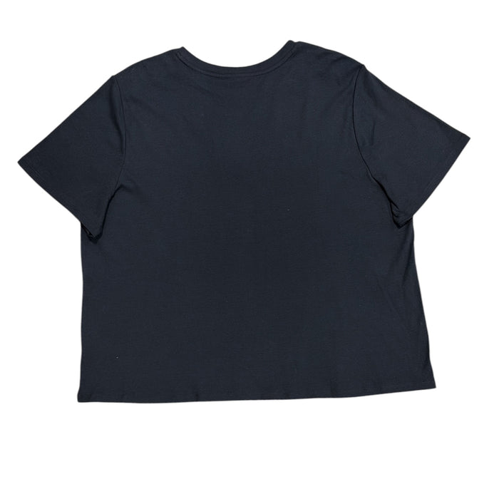 Rafaella Women's Classic Fit Midweight Crewneck Short Sleeve T-Shirt, Plus Size