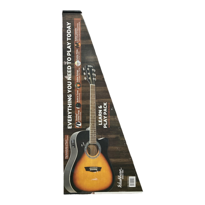 Washburn Learn & Play Pack Acoustic Guitar Bundle