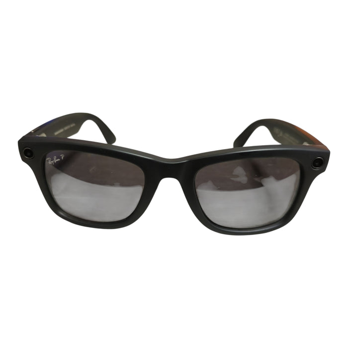 Ray-Ban Meta Wayfarer, Matte Black, Polar Gradient Graphite, Smart Sunglasses, L