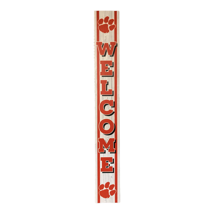 Official NCAA Licensed Weather Resistant Porch Greeter Sign, Clemson Tigers