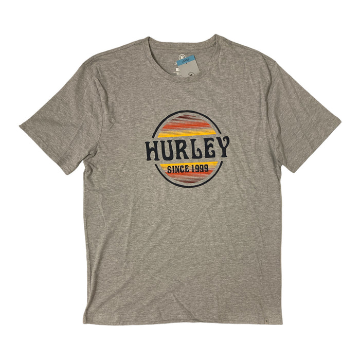 Hurley Men's Short Sleeve Classic Crew Neck Graphic T-Shirt