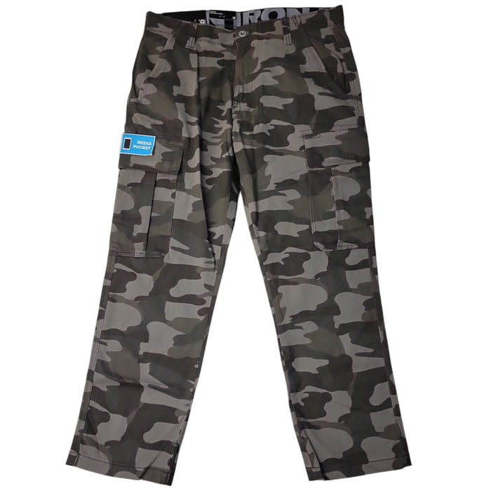 Iron Clothing Men's Straight Fit Flex Waistband Patriot Cargo Pant