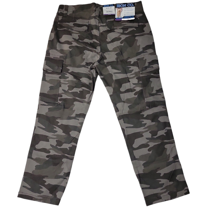 Iron Clothing Men's Straight Fit Flex Waistband Patriot Cargo Pant