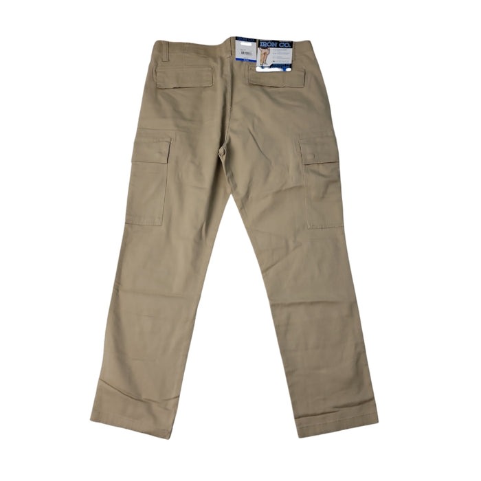 Iron Clothing Men's Straight Fit Flex Waistband Patriot Cargo Pant
