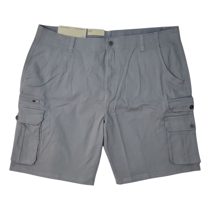 IRON Clothing Co Men's Stretch Twill Multi Pocket Cargo Short