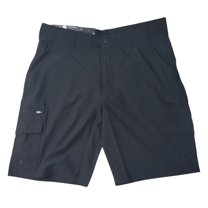IRON Clothing Men's Flex Waistband Stretch Hybrid Multi Pocket Cargo Short