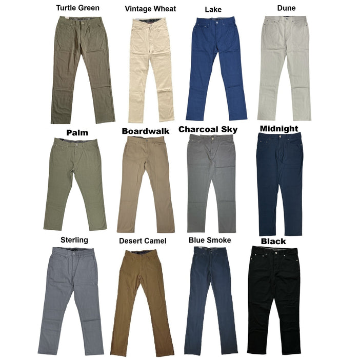 Iron Co. Men's Classic Stretch Comfort Patriot Pants, Flexible Straight Leg