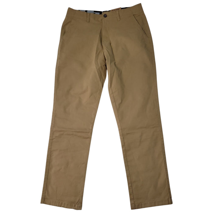 Denali Men's Straight Leg Stretch Comfort Button-Through Rear Pocket Pant