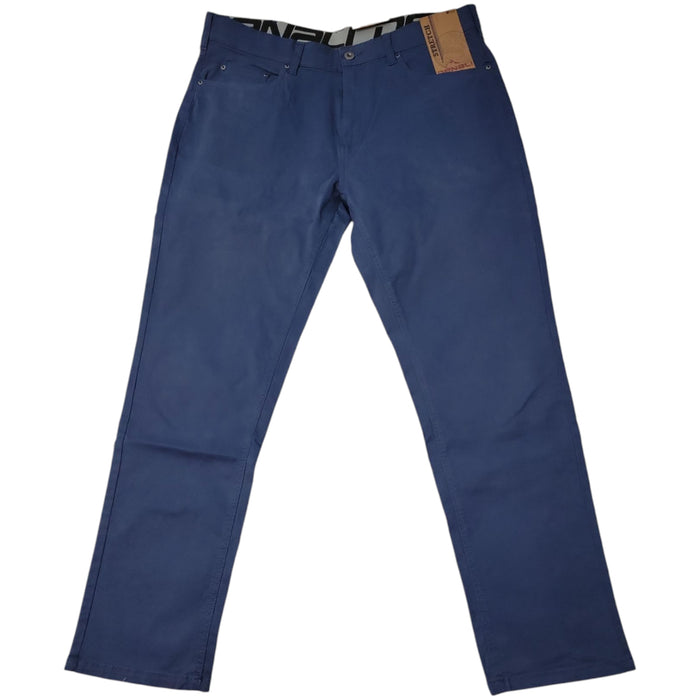 Denali Men's Straight Leg Stretch Comfort Button-Through Rear Pocket Pant