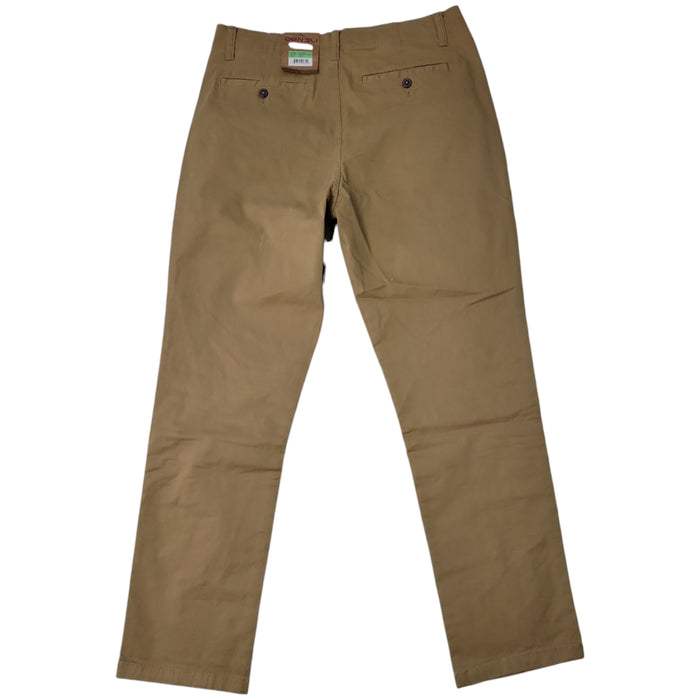 Denali Men's Straight Leg Stretch Comfort Button-Through Rear Pocket Pant