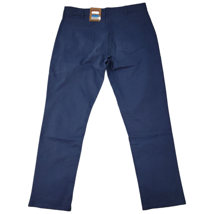 Denali Men's Straight Leg Stretch Comfort Button-Through Rear Pocket Pant