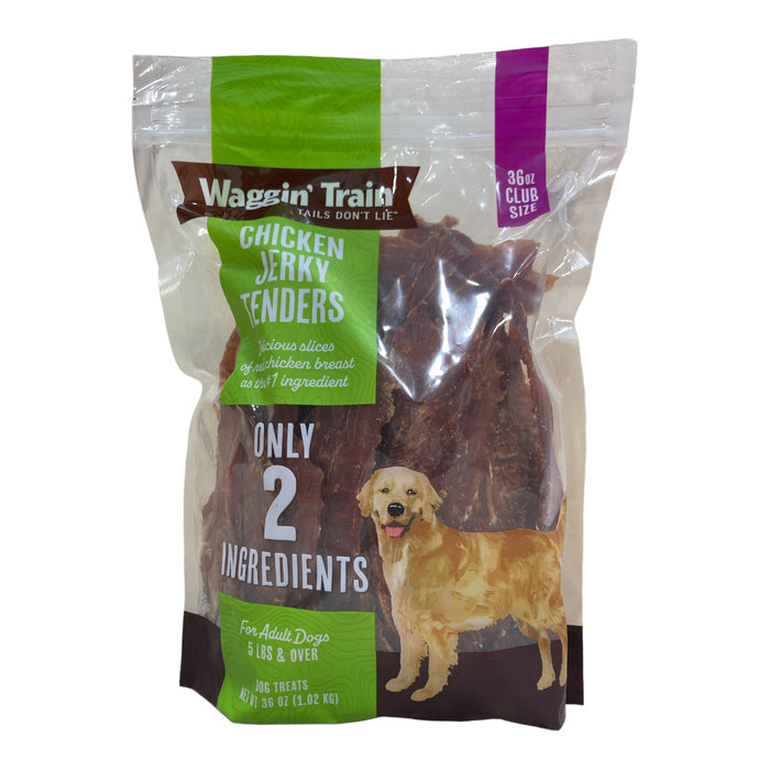 Waggin train chicken jerky dog hotsell treats 36 oz